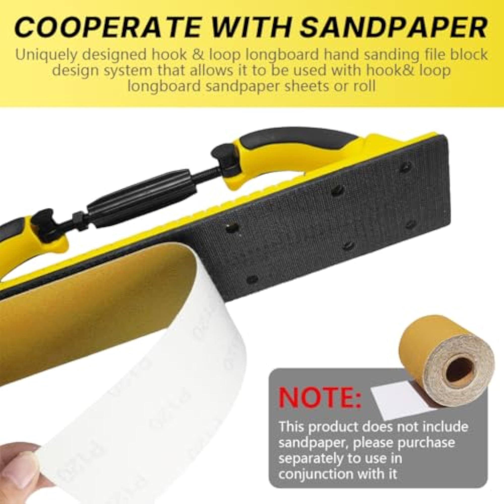 Putty Tool Adjustable Radius Sanding Block